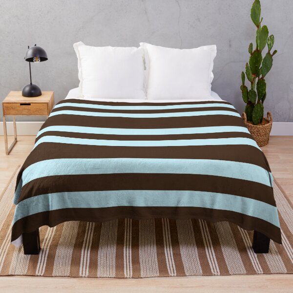 Item preview, horizontal brown blue stripes designed and sold by Selinahuynh0304.