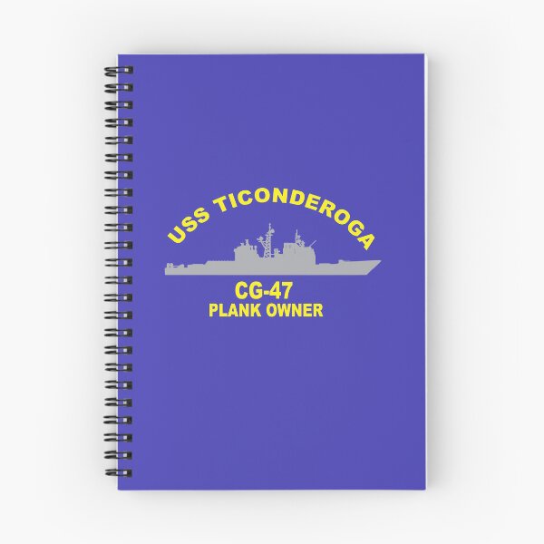 Item preview, USS Ticonderoga CG-47 Plank Owner designed and sold by muddiver.