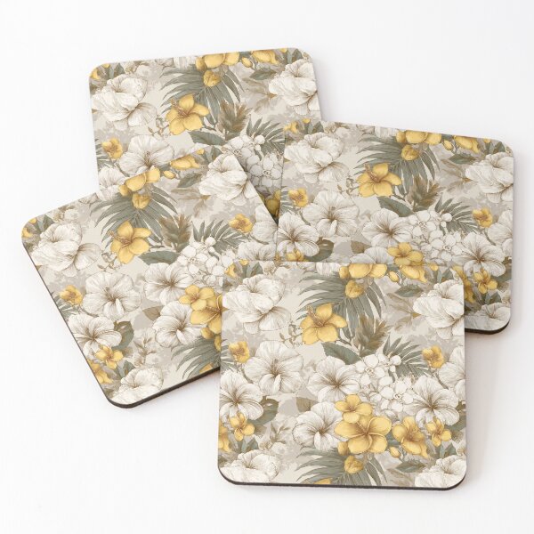 Item preview, Chic Tropical Flower  - Flower Bouquet Pattern  - Christmas Gift Baskets designed and sold by RoyalStarsPatts.
