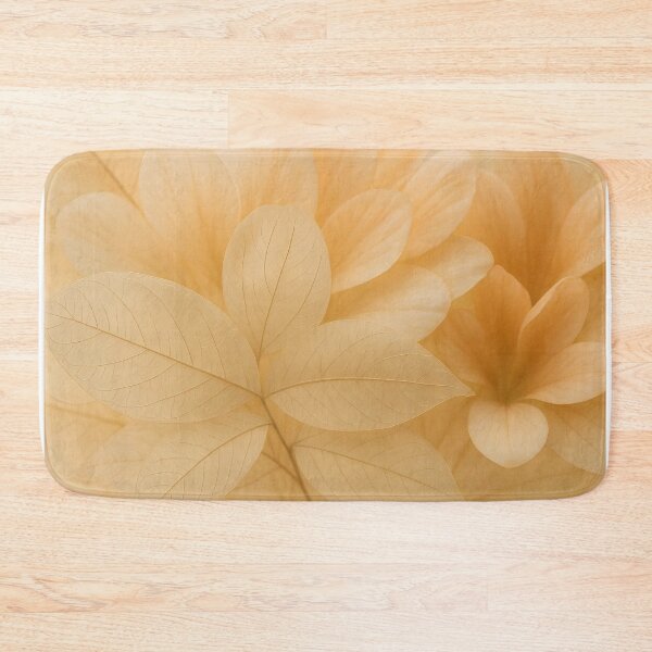 Item preview, Veiled Botanica – Beige Petal Leaf Macro Texture designed and sold by EmeraldeaArt.