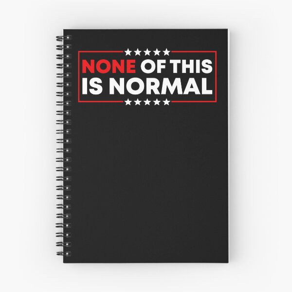 Item preview, None Of This Is Normal - Abolish ICE designed and sold by PixVib.