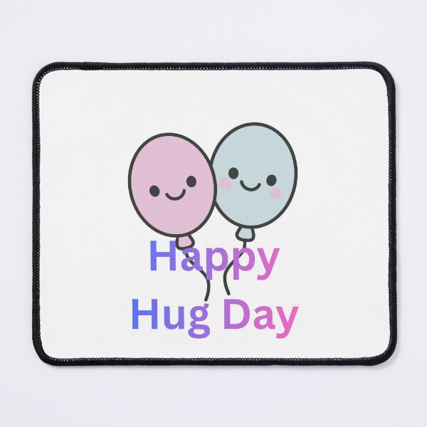 Item preview, Happy hug Day - cute gift idea designed and sold by prettyprinting.