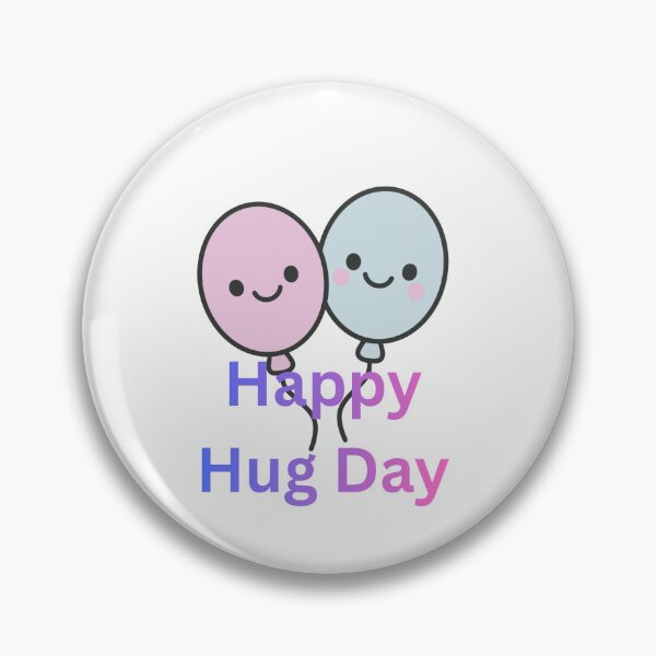 Item preview, Happy hug Day - cute gift idea designed and sold by prettyprinting.