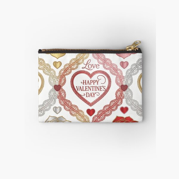 Item preview, Luxe Rose Gold and Silver Valentine Floral Pattern designed and sold by DGtaLrtcom.