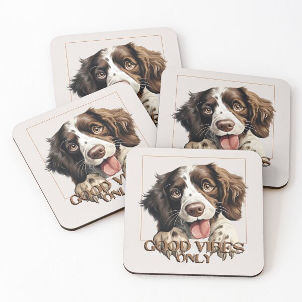Item preview, Happy Dog English Springer Spaniel designed and sold by VD.