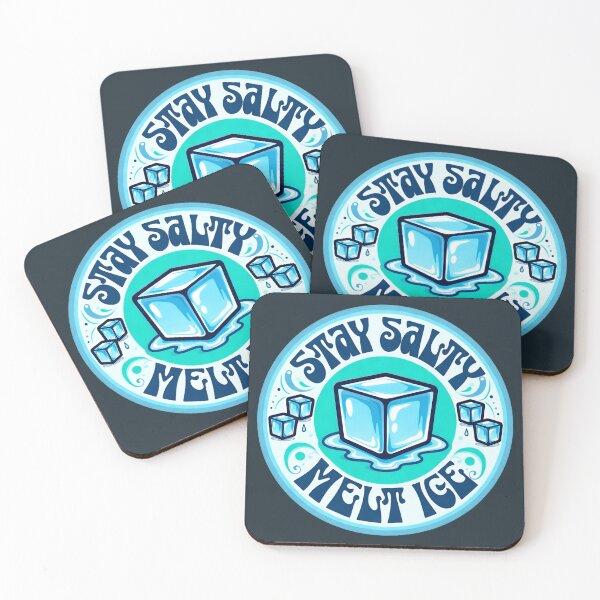 Item preview, Stay Salty Melt Ice Protest Abolish Immigration Systems designed and sold by SkeletonsDanger.