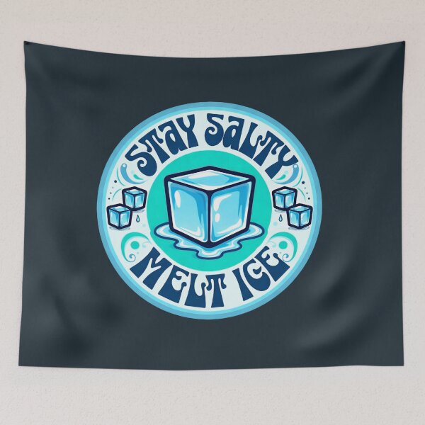 Item preview, Stay Salty Melt Ice Protest Abolish Immigration Systems designed and sold by SkeletonsDanger.