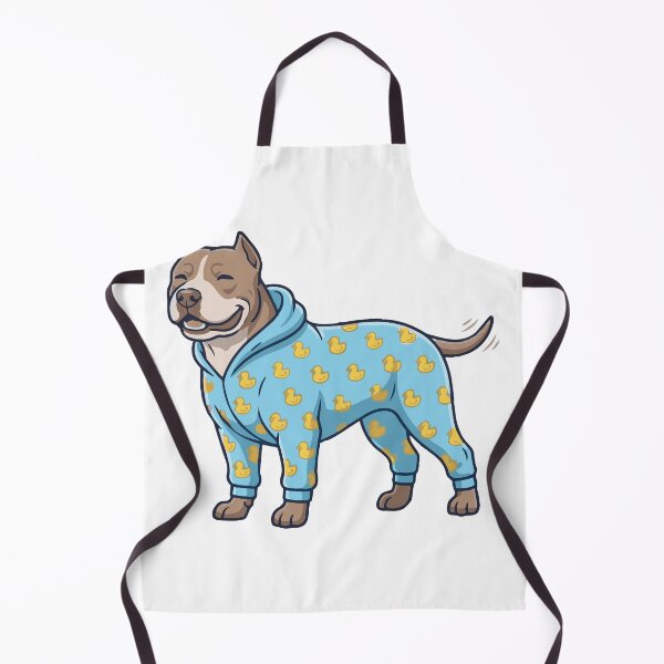 Item preview, Pitbull In Duck Pajamas Funny Dog Onesie designed and sold by Petzzz.