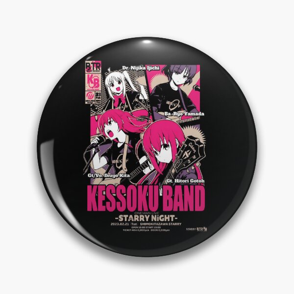 Item preview,  Bocchi The Rock - Kessoku Band Starry Night  designed and sold by shahzaib khan.
