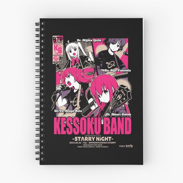 Item preview,  Bocchi The Rock - Kessoku Band Starry Night  designed and sold by shahzaib khan.