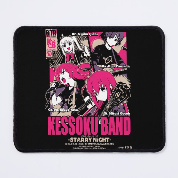 Item preview, Bocchi The Rock - Kessoku Band Starry Night designed and sold by shahzaib khan.