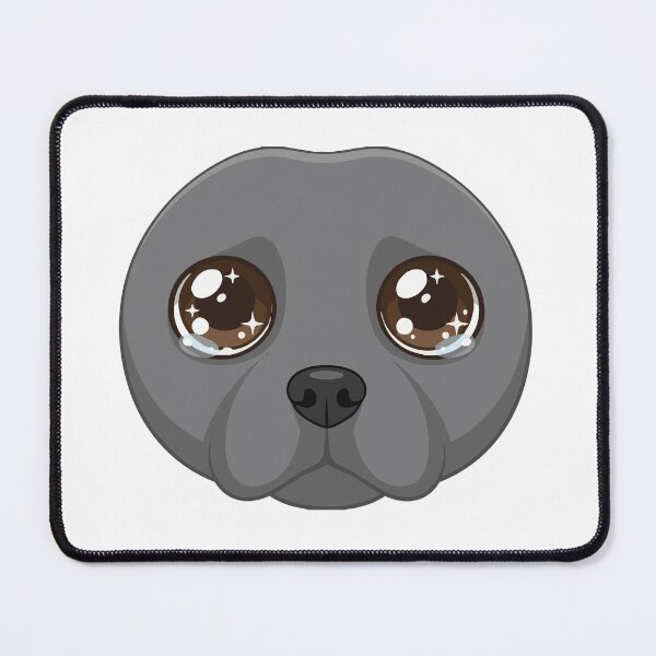 Item preview, Land Seal Puppy Eyes Cute Pitbull Face designed and sold by Petzzz.