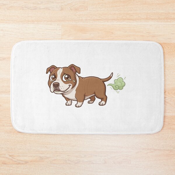 Item preview, Dangerous Only My Farts Funny Pitbull Quote designed and sold by Petzzz.