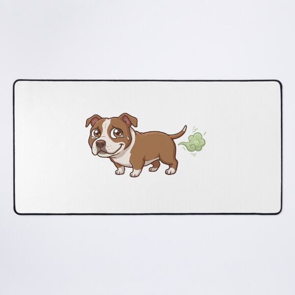 Item preview, Dangerous Only My Farts Funny Pitbull Quote designed and sold by Petzzz.