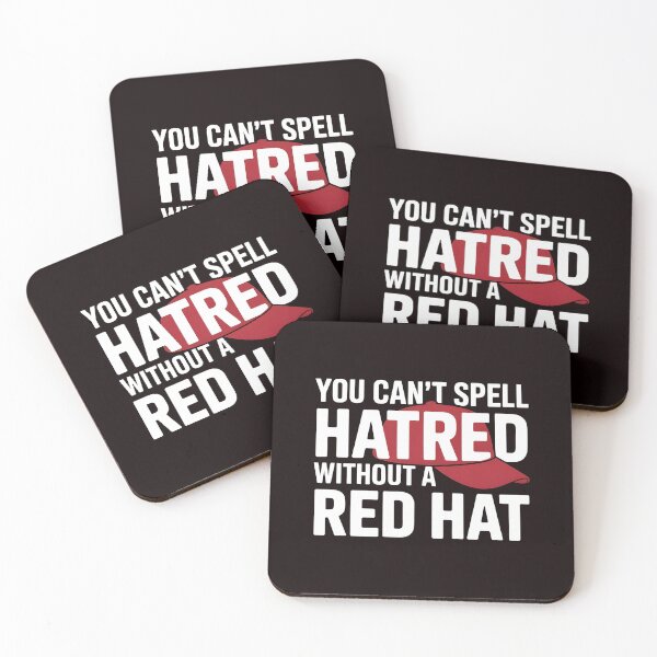 Item preview, You Can't Spell Hatred Without A Red Hat – Political Activism Statement designed and sold by Redgiant87x.