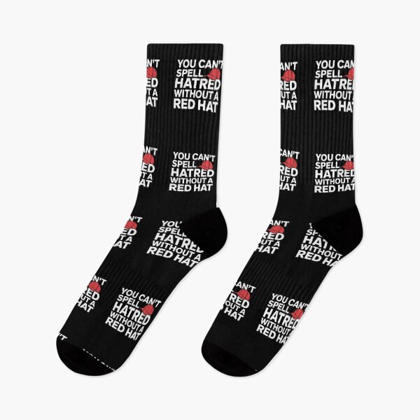 Item preview, You Can't Spell Hatred Without A Red Hat - This design is for people who appreciate bold political satire, clever wordplay, and expressive social commentary. designed and sold by ZyziowskyArt.