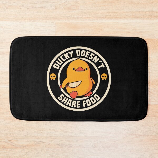 Item preview, Ducky Doesn't Share Food by Tobe Fonseca designed and sold by Tobe Fonseca®.
