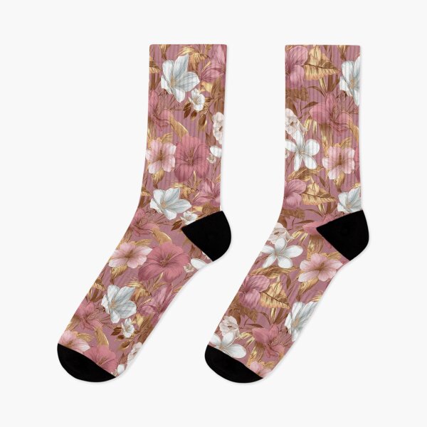 Item preview, Petaled Tropical Flower Print  - Flower Bouquet Pattern  - Christmas Gift Ideas designed and sold by RoyalStarsPatts.