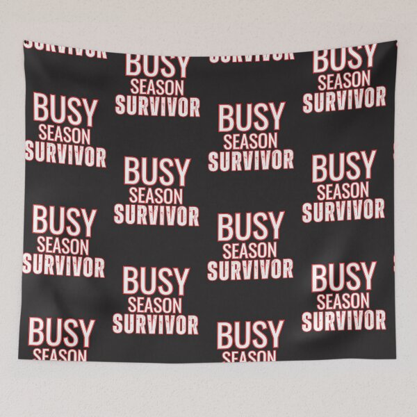 Item preview, Busy Season Survivor Shirt – Funny Accountant Busy Season Tee for Accounting & Audit Professionals designed and sold by arceeddesign.