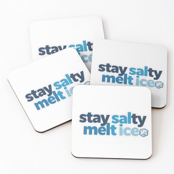Item preview, Stay Salty Melt Ice Resist Oppression Immigration Rights designed and sold by SkeletonsDanger.