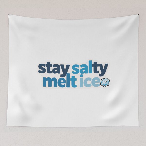 Item preview, Stay Salty Melt Ice Resist Oppression Immigration Rights designed and sold by SkeletonsDanger.