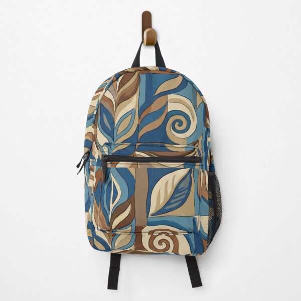 Item preview, Blue Beige Brown Pattern designed and sold by HeyyItsNikki.