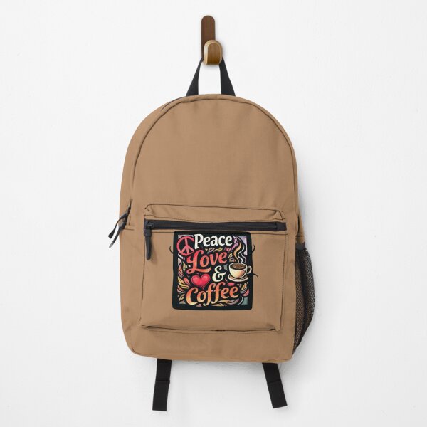 Item preview, Peace Love and Coffee designed and sold by FrictionMaxxing.
