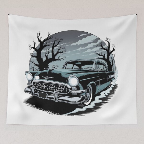 Item preview, Midnight Drive – Noir Vintage Cruiser designed and sold by Fadi Alyaldani.