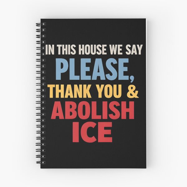 Item preview, ice out IN THIS HOUSE WE SAY PLEASE, THANK YOU & ABOLISH ICE  designed and sold by Uglyandcute.