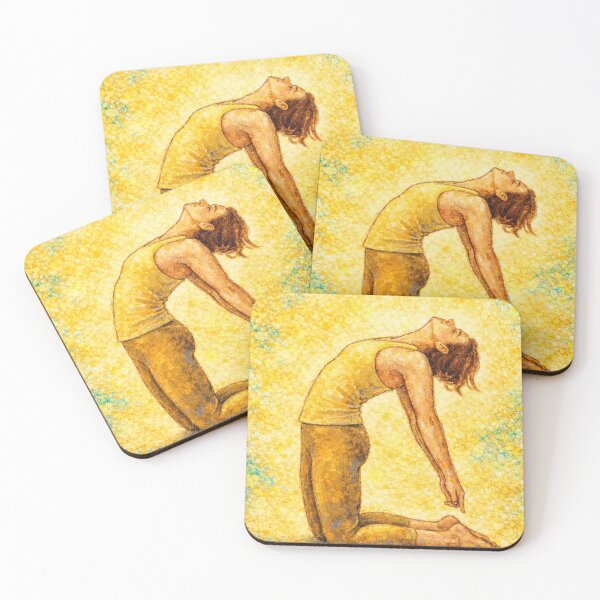 Item preview, Yoga Asana Camel Pose designed and sold by chihuahuashower.