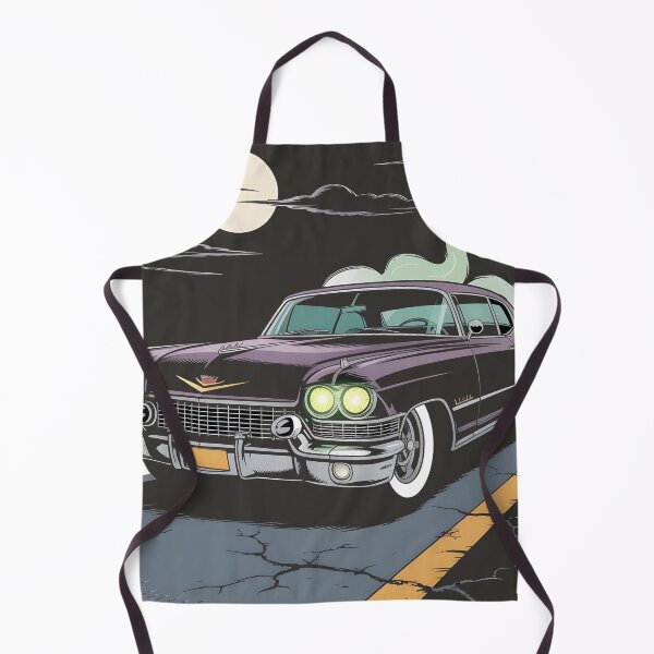 Artikelvorschau, Midnight Cadillac – Retro Noir Moonlight Drive entworfen und verkauft von Fadi Alyaldani.