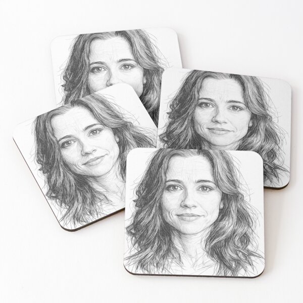 Item preview, Black and White Pencil Portrait of a Classic American Actress | Realistic Celebrity Sketch Art designed and sold by Leon Woods Pencil Art.