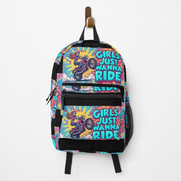 Item preview, Girls Ride Too – International Women’s Day Biker- bicycle women women's day design  designed and sold by YourTrendyTees.