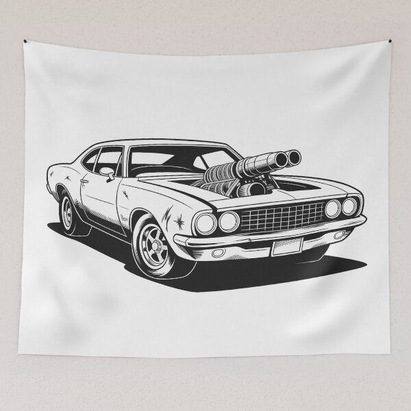 Item preview, Vintage car - Street Beast 1960s  designed and sold by Fadi Alyaldani.