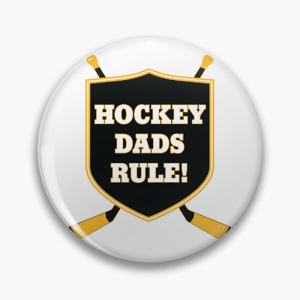 Item preview, Hockey Dads Rule! - In Pittsburgh Penguin colors. designed and sold by Hattrixz.