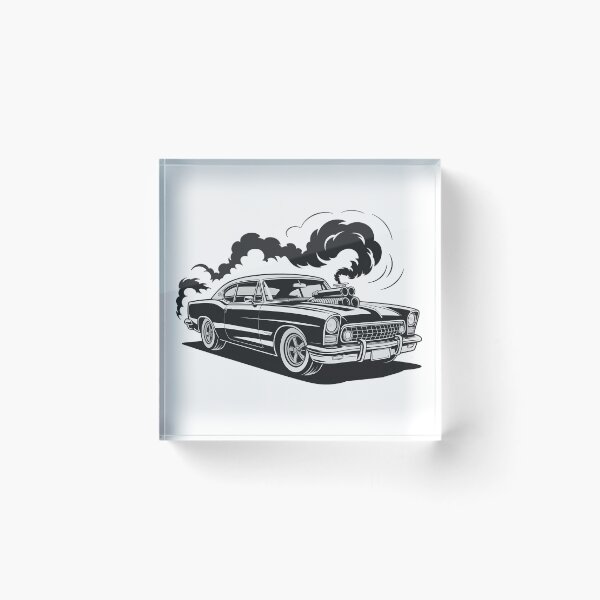 Item preview, Black car – Vintage Power Machine designed and sold by Fadi Alyaldani.