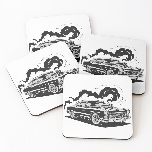 Item preview, Black car – Vintage Power Machine designed and sold by Fadi Alyaldani.