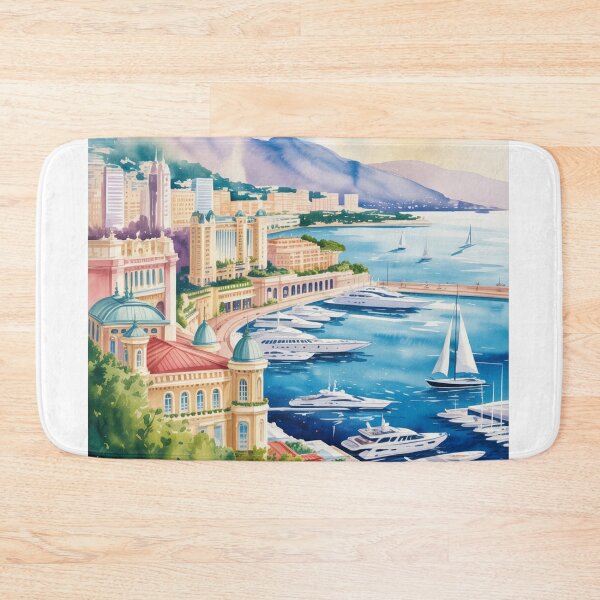 Item preview, Watercolor Monaco  designed and sold by ArtQueen777.