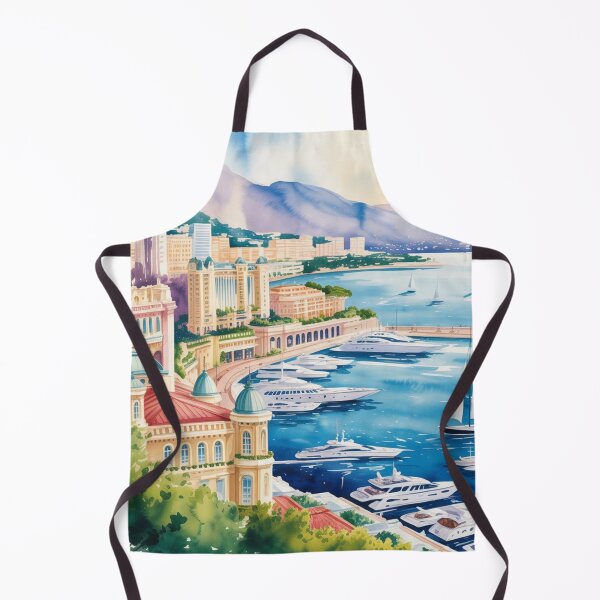 Item preview, Watercolor Monaco  designed and sold by ArtQueen777.