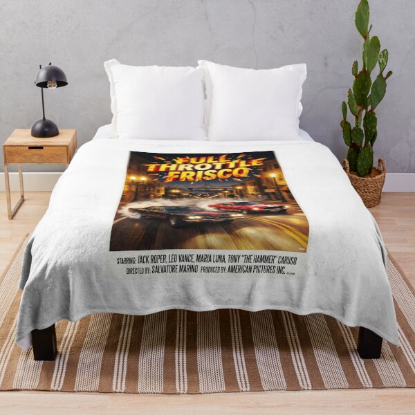Item preview, ROAD MOVIE POSTER FULL THROTTLE FRISCO 1968 designed and sold by VERYOLDROAD BY AXTON BROWNING .