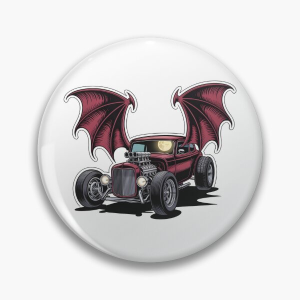 Item preview, Batwing Hot Rod – Midnight Demon Ride designed and sold by Fadi Alyaldani.