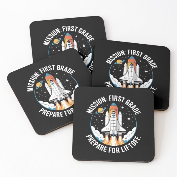Item preview, First Grade Astronaut Rocket Back To School Space designed and sold by joyouartArt.