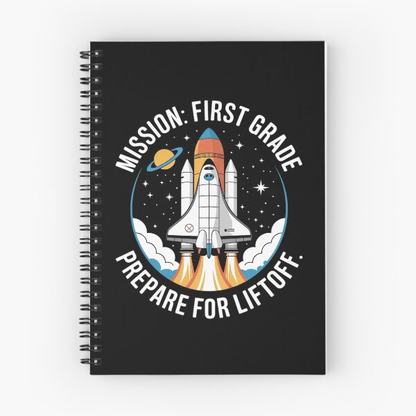 Item preview, First Grade Astronaut Rocket Back To School Space designed and sold by joyouartArt.