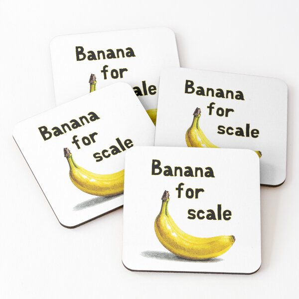 Item preview, Banana for Scale – Classic Internet Science Humor Art designed and sold by Ignorant-Artist.