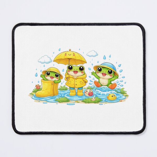 Item preview, Tree frogs on tropical leaves designed and sold by FroggyOnly.