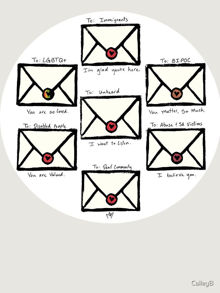 Thumbnail 6 of 6, Premium Oversized Sweatshirt, Love Notes designed and sold by CaileyB.