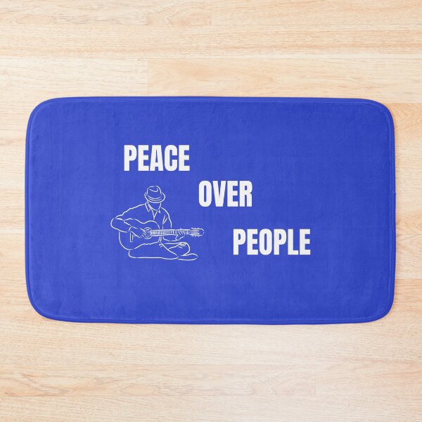 Item preview, Peace Over People – Minimalist Quote T-Shirt for Calm & Self-Care Lovers designed and sold by AppleMe.