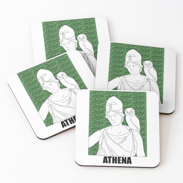 Item preview, Athena Greek Goddess of Wisdom Illustration Design designed and sold by WildVault.