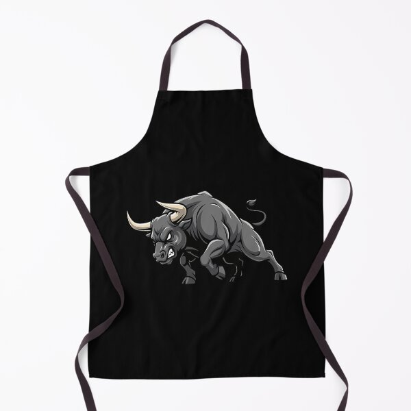 Item preview, Fierce Bull Mascot Logo Powerful Charging Bull Vector Design designed and sold by Ghulam Hussain Qamar Lali.