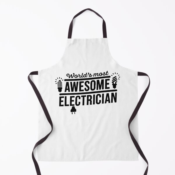 Item preview, worlds most awesome electrician designed and sold by CloudyPress.